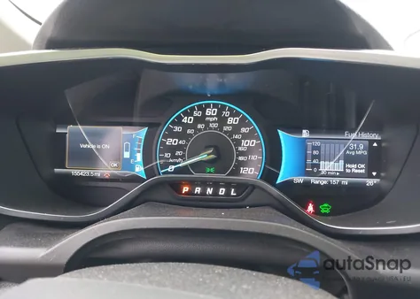 2017 Ford C-Max Energi Titanium from USA, damaged, VIN 1FADP5FU2HL102601